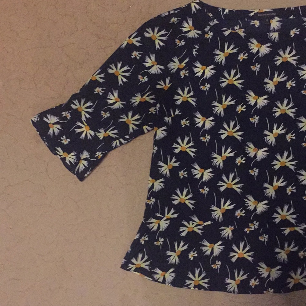 Silky peplum top Banana Republic szXL